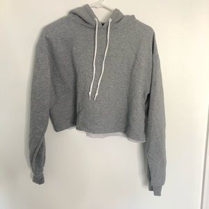 wild fable Tops - SOLD! Cropped Grey Hoodie wild fable Tops - SOLD! Cropped Grey Hoodie